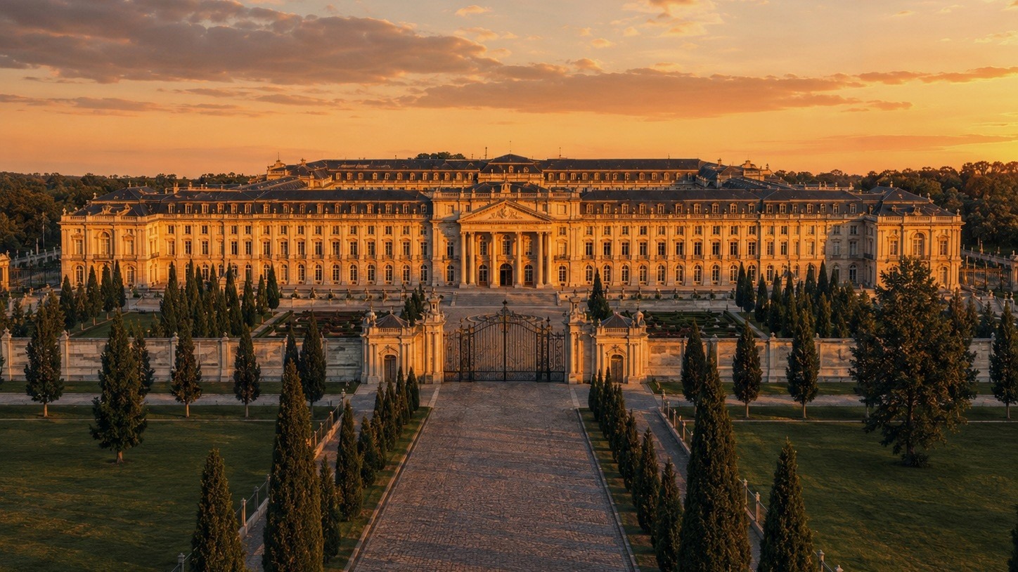 The Estate — palace and grounds concept